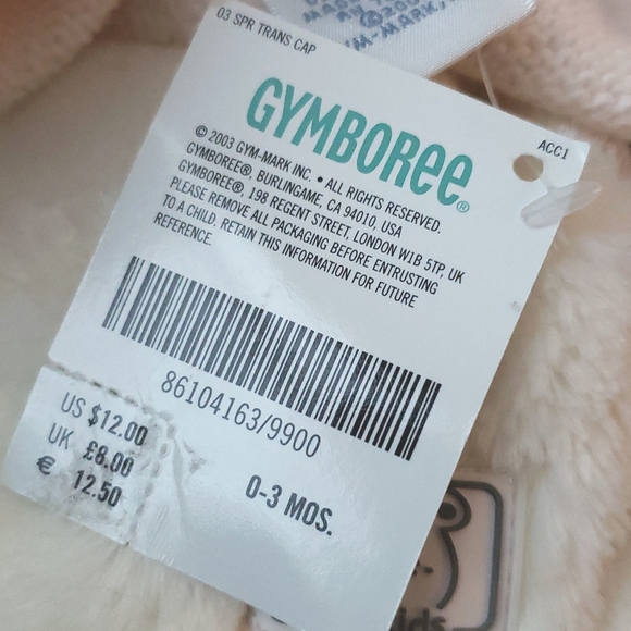 Childs Hat - Gently used Gymboree PIG hat 0-3 months - Picture 2 of 2